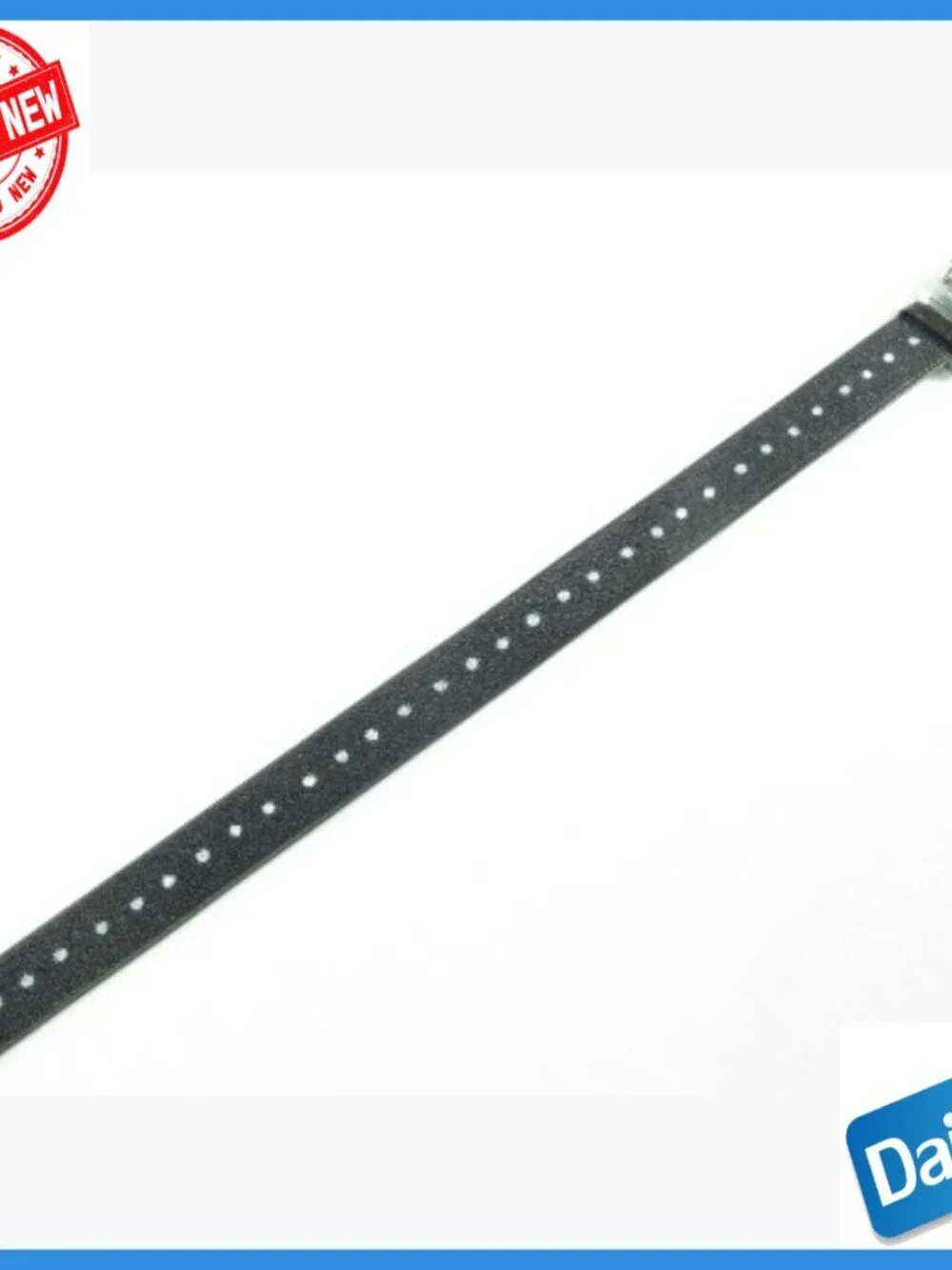 Genuine Stingray Skin Leather Belt with Auto Locking Buckle, Adjustable Fit